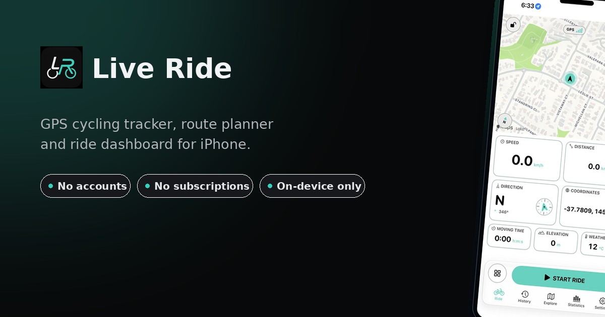 Why do I need a subscription to get information on my bike ride.